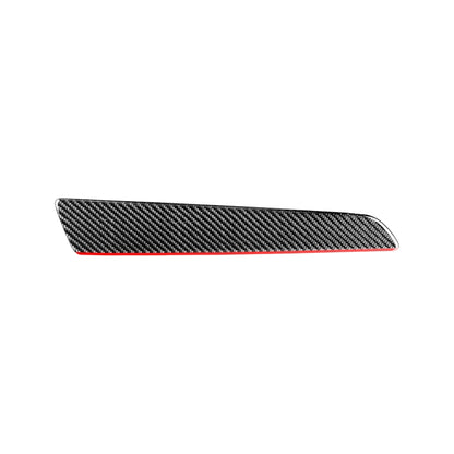 Carbon Fiber Car Co-pilot Trim Red Edge Decorative Sticker for Audi Q3 2013-2018,Left Drive - In Car by buy2fix | Online Shopping UK | buy2fix