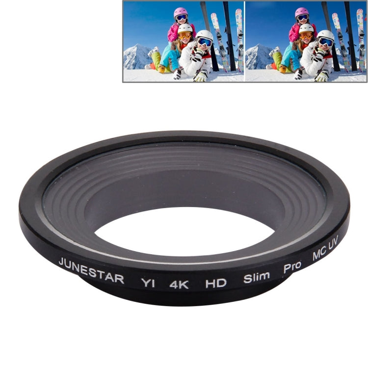 JUNESTAR for Xiaomi Xiaoyi Yi II 4K Sport Action Camera Proffesional HD Slim MCUV Lens Filter - Lens Filter by JSR | Online Shopping UK | buy2fix