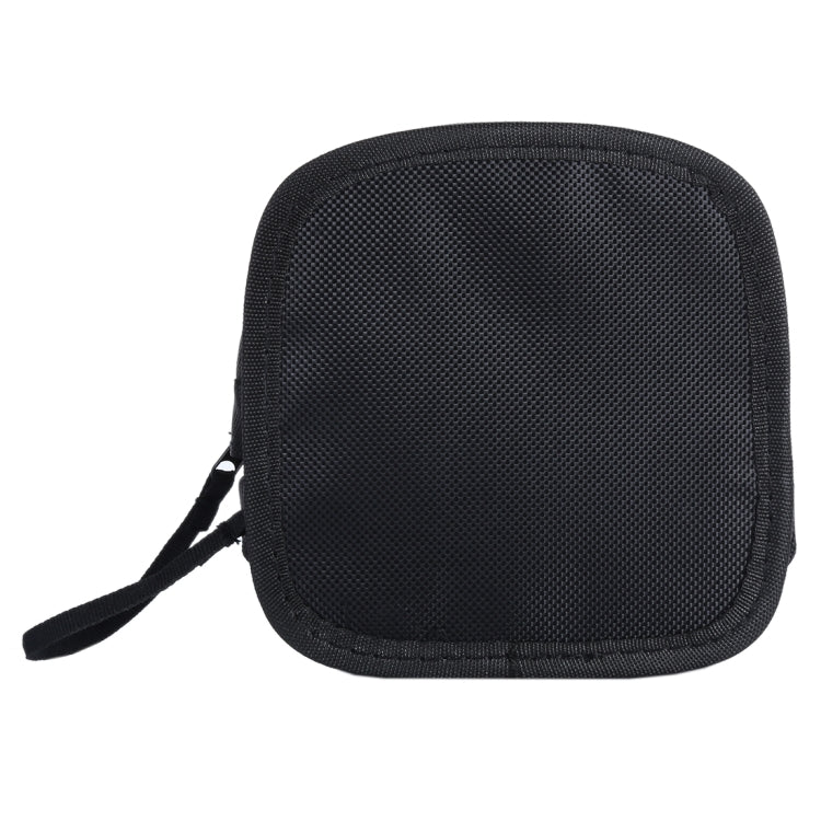 9PCS Nylon Filter Bag with Strap, Size:14×12×6cm(Black) - Camera Accessories by buy2fix | Online Shopping UK | buy2fix