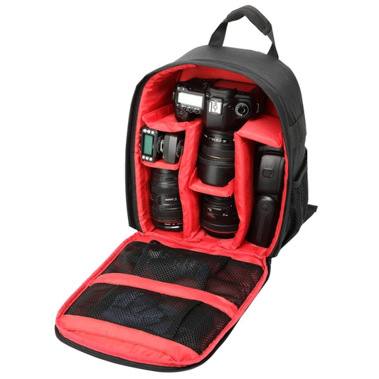 INDEPMAN DL-B013 Portable Waterproof Scratch-proof Outdoor Sports Backpack Camera Bag Phone Tablet Bag for GoPro, SJCAM, Nikon, Canon, Xiaomi Xiaoyi YI, iPad, Apple, Samsung, Huawei, Size: 26.5 * 12.5 * 33 cm(Red) - Camera Accessories by INDEPMAN | Online Shopping UK | buy2fix