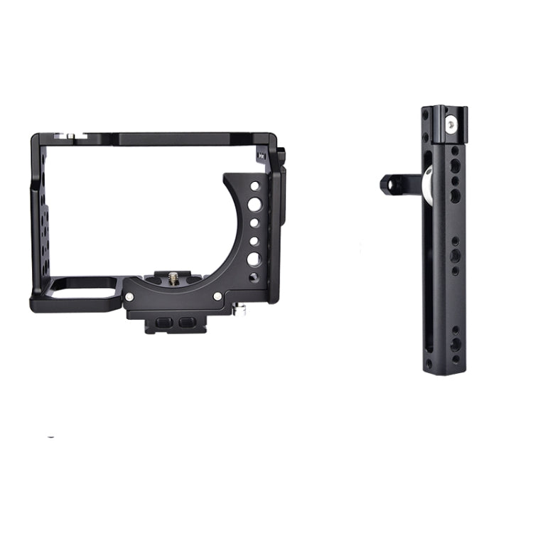 YELANGU CA7 YLG0908A Handle Video Camera Cage Stabilizer for Sony A7K & A7X & A73  & A7S & A7R & A7RII & A7SII (Black) - Camera Accessories by YELANGU | Online Shopping UK | buy2fix