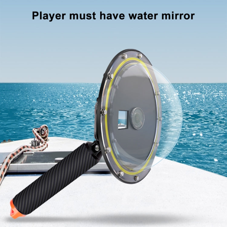 RUIGPRO Floating Hand Grip Dome Port Underwater Diving Camera Lens Transparent Cover for DJI Osmo Action -  by RUIGPRO | Online Shopping UK | buy2fix