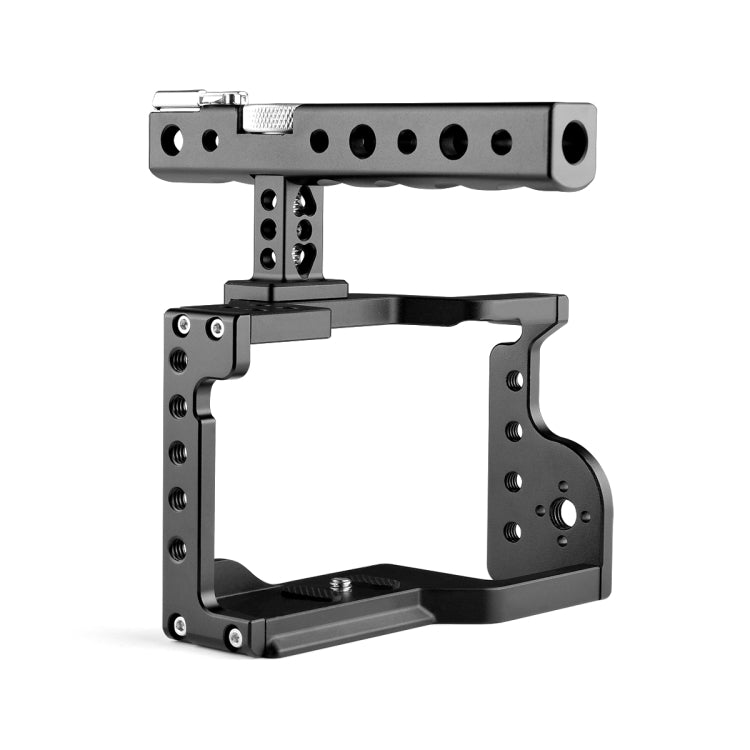 YELANGU C17 YLG0913A Video Camera Cage Stabilizer with Handle for Sony A6600 (Black) - Camera Cage by YELANGU | Online Shopping UK | buy2fix