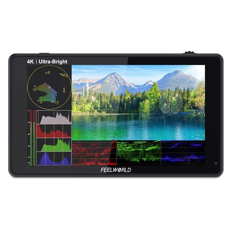 FEELWORLD LUT6S 1920x1080 2600 nits 6 inch IPS Screen HDMI 4K Touch Screen SDI HDI Camera Field Monitor - On-camera Monitors by FEELWORLD | Online Shopping UK | buy2fix