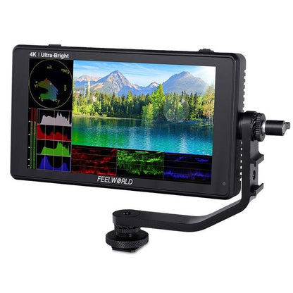 FEELWORLD LUT6S 1920x1080 2600 nits 6 inch IPS Screen HDMI 4K Touch Screen SDI HDI Camera Field Monitor - On-camera Monitors by FEELWORLD | Online Shopping UK | buy2fix