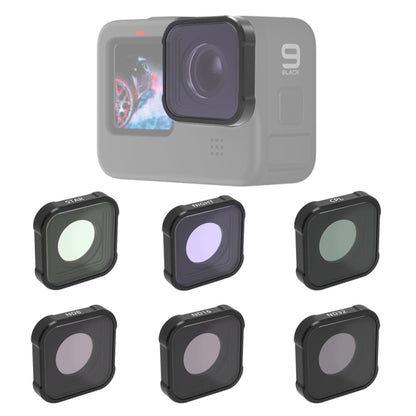 JSR KB Series STAR+CPL+NIGHT+ND8+ND16+ND32 Lens Filter for GoPro HERO10 Black / HERO9 Black - DJI & GoPro Accessories by JSR | Online Shopping UK | buy2fix