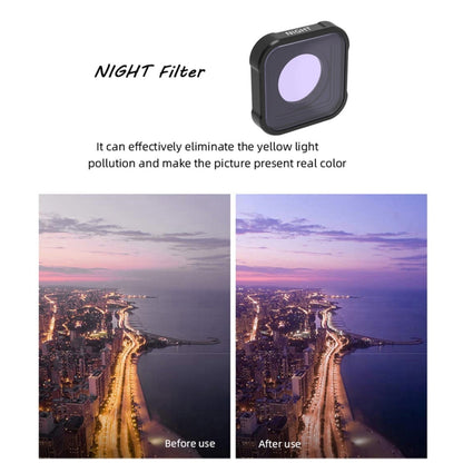 JSR KB Series STAR+CPL+NIGHT+ND8+ND16+ND32 Lens Filter for GoPro HERO13 Black /12 Black /11 Black /10 Black /9 Black - Lens Filter by JSR | Online Shopping UK | buy2fix