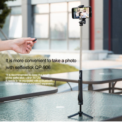 Fotopro SY-360 Desktop Vlogging Tripod Mount with 360 Degree Rotation Phone Clamp for Small Digital Cameras & Smartphones (Black) - Tripods by Fotopro | Online Shopping UK | buy2fix