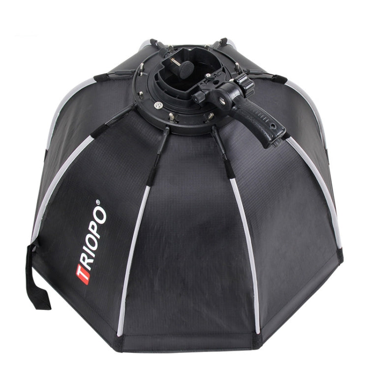 TRIOPO KS2-55 55cm Fast Loading Speedlite Flash Octagon Parabolic Softbox Diffuser (Black) -  by TRIOPO | Online Shopping UK | buy2fix