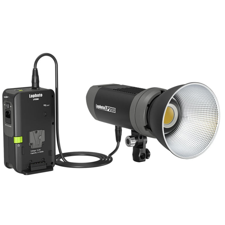 Lophoto LP-200 200W Continuous Light LED Studio Video Fill Light (AU Plug) - Shoe Mount Flashes by TRIOPO | Online Shopping UK | buy2fix