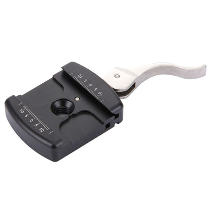 Fittest JZ-50LR Aluminium Alloy 50mm Lever Release Clamp Compatible for RRS - Quick Release Plate by FITTEST | Online Shopping UK | buy2fix