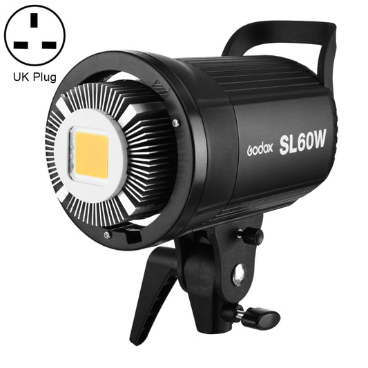 Godox SL60W LED Light Studio Continuous Photo Video Light(UK Plug) - Camera Accessories by Godox | Online Shopping UK | buy2fix