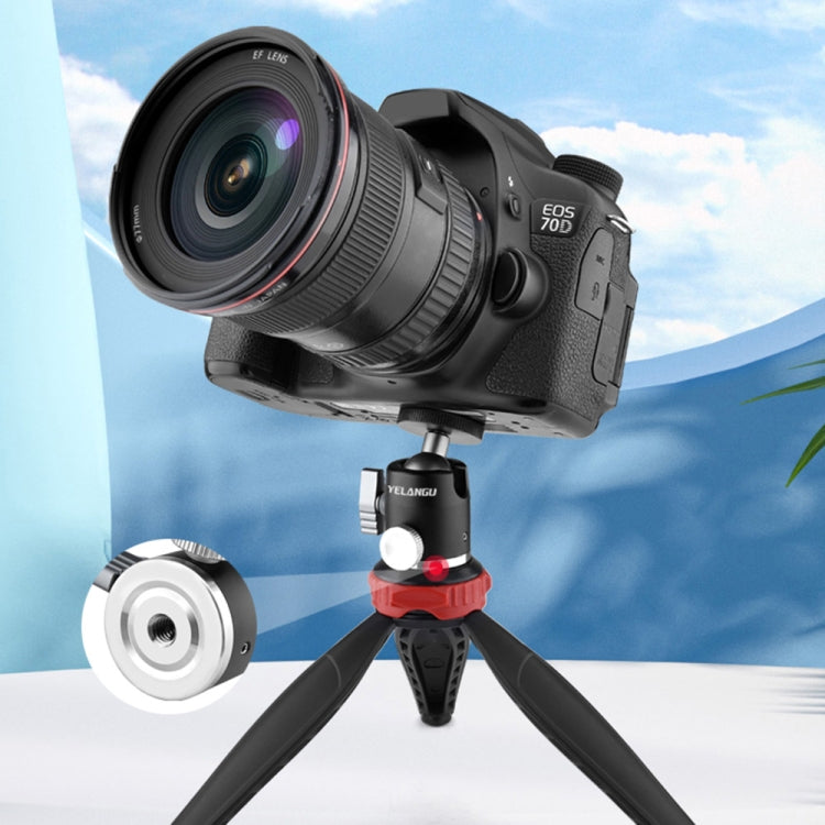 YELANGU LW-A01 Panoramic Metal Tripod Ball Head Adapter - Camera Accessories by YELANGU | Online Shopping UK | buy2fix