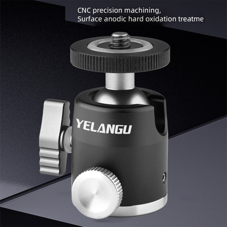 YELANGU LW-A01 Panoramic Metal Tripod Ball Head Adapter - Camera Accessories by YELANGU | Online Shopping UK | buy2fix