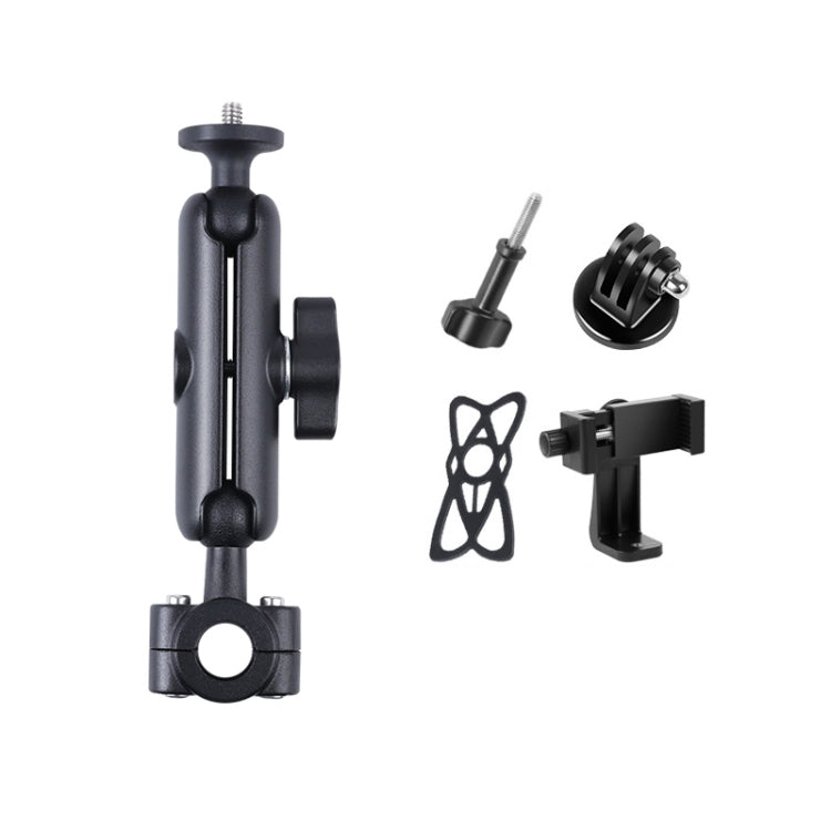 21mm Ballhead Car Front Seat Handlebar Fixed Mount Holder with Tripod Adapter & Screw & Phone Clamp & Anti-lost Silicone Case for GoPro Hero11 Black / HERO10 Black /9 Black /8 Black /7 /6 /5 /5 Sessio ... /3 /2 /1, DJI Osmo Action and Other Action Cameras - DJI & GoPro Accessories by buy2fix | Online Shopping UK | buy2fix