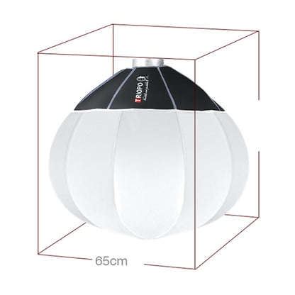 TRIOPO KQ65 65cm Foldable Lantern Softbox SpeedLite Flash Light Foldable Diffuser -  by TRIOPO | Online Shopping UK | buy2fix