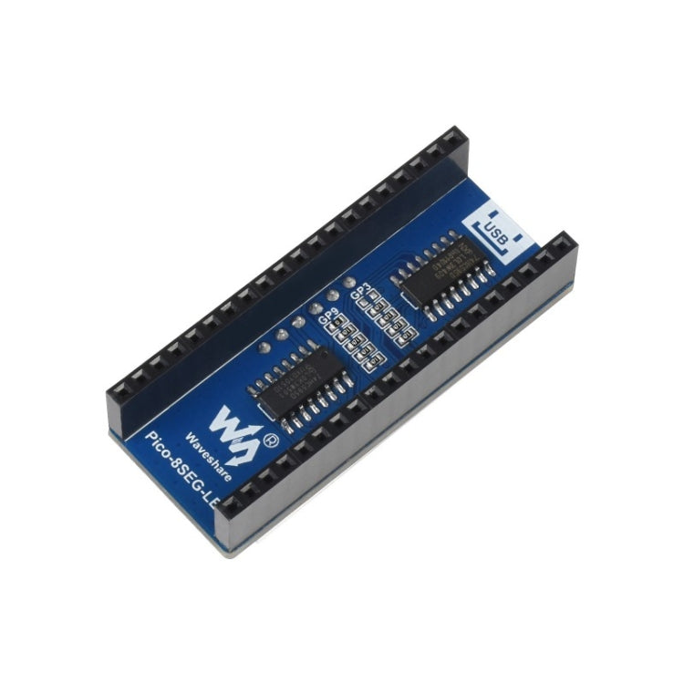 WAVESHARE 4-digit 8-segment Display Module for Raspberry Pi Pico, SPI-compatible - Modules Expansions Accessories by WAVESHARE | Online Shopping UK | buy2fix