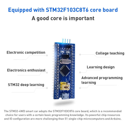 Yahboom STM32 4WD Smart Robot Car Bitbot - Others by YAHBOOM | Online Shopping UK | buy2fix