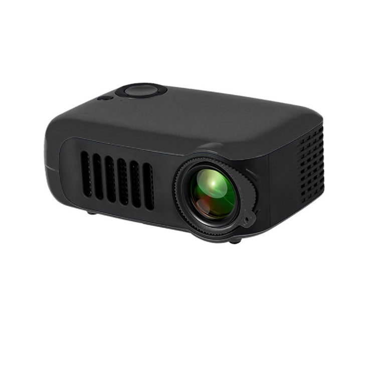 A2000 Portable Projector 800 Lumen LCD Home Theater Video Projector, Support 1080P, EU Plug (Black) - Consumer Electronics by buy2fix | Online Shopping UK | buy2fix