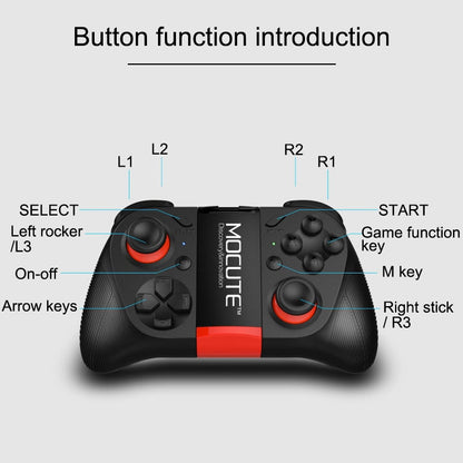 MOCUTE 050 Bluetooth Gaming Controller Grip Game Pad, For iPhone, Galaxy, Huawei, Xiaomi, HTC and Other Smartphones - Controller Gamepad by buy2fix | Online Shopping UK | buy2fix