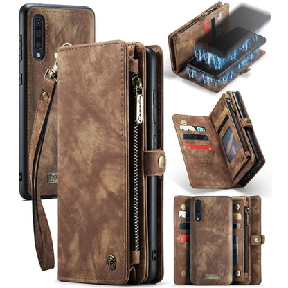 CaseFor Samsung Galaxy A70 CaseMe-008 Detachable Multifunctional Flip Leather Phone Case(Brown) - Galaxy Phone Cases by CaseMe | Online Shopping UK | buy2fix