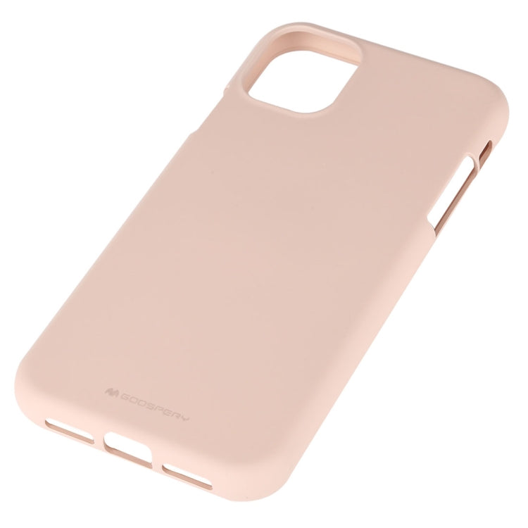 GOOSPERY SOFE FEELING TPU Shockproof and Scratch Case for iPhone 11(Apricot) - iPhone 11 Cases by GOOSPERY | Online Shopping UK | buy2fix