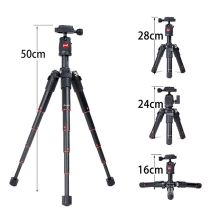 BEXIN MS03 Portable Aluminum Mini Travel Tripods for DSLR Camera Smart Mobile Phone - Tripods by BEXIN | Online Shopping UK | buy2fix