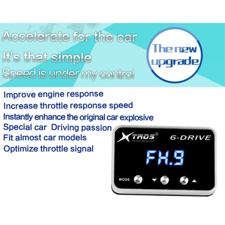 For Chrysler 200 2015- TROS TS-6Drive Potent Booster Electronic Throttle Controller -  by TROS | Online Shopping UK | buy2fix