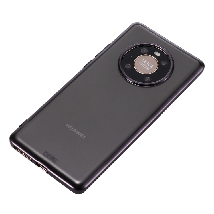 For Huawei Mate 40 Pro GEBEI Shockproof Plating PC Protective Case(Black) - Huawei Cases by GEBEI | Online Shopping UK | buy2fix