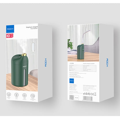 ROCK Household Office Car Elephant Shape Mute Humidifier(Green) - Home & Garden by ROCK | Online Shopping UK | buy2fix