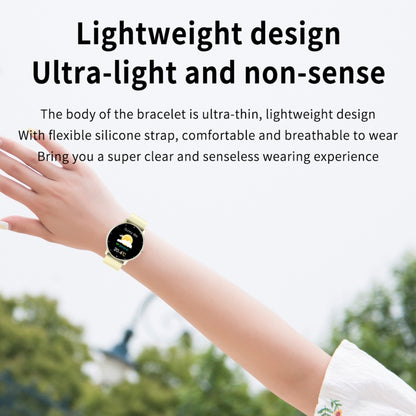 ZL02 1.28 inch Touch Screen IP67 Waterproof Smart Watch, Support Blood Pressure Monitoring / Sleep Monitoring / Heart Rate Monitoring(Gold) - Smart Wear by buy2fix | Online Shopping UK | buy2fix