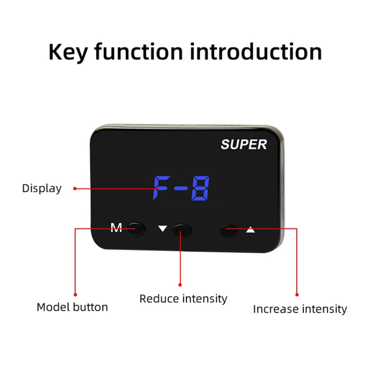 For Toyota Rush 2018- Car Potent Booster Electronic Throttle Controller - In Car by buy2fix | Online Shopping UK | buy2fix