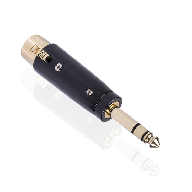 LZ1165G 6.35mm Stereo Male to XRL Female Audio Adapter Microphone Stereo Speaker Connector - Consumer Electronics by buy2fix | Online Shopping UK | buy2fix