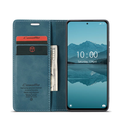 For Xiaomi Redmi Note 10 Pro 4G / Note 10 Pro Max CaseMe 013 Multifunctional Horizontal Flip Leather Case with Holder & Card Slot & Wallet(Blue) - Xiaomi Cases by CaseMe | Online Shopping UK | buy2fix