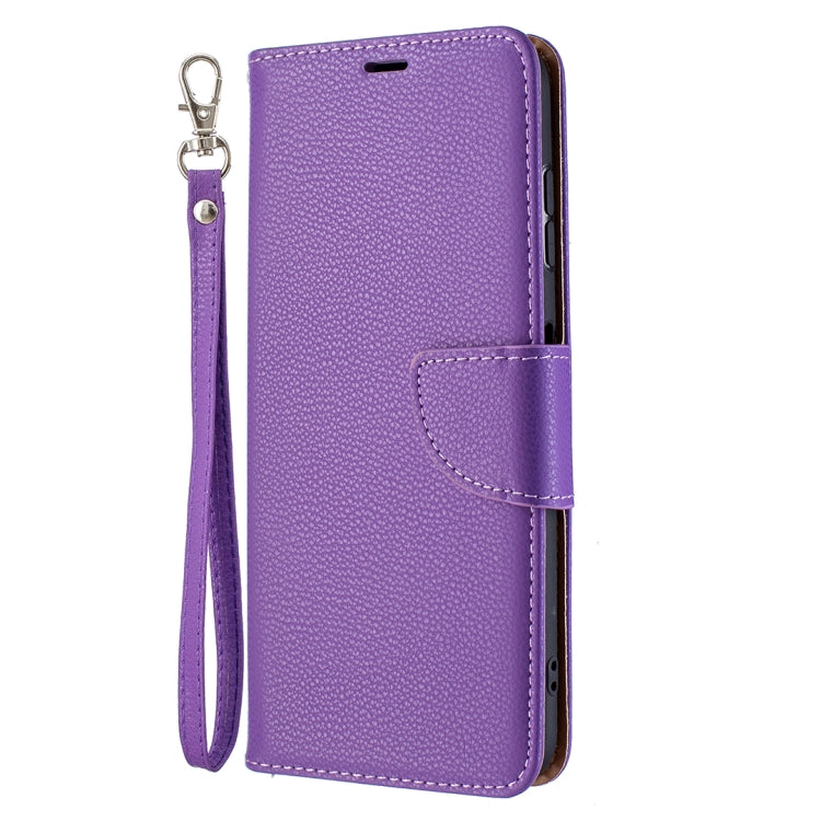 For Nokia G20 / G10 Litchi Texture Pure Color Horizontal Flip Leather Case with Holder & Card Slots & Wallet & Lanyard(Purple) - Mobile Accessories by buy2fix | Online Shopping UK | buy2fix