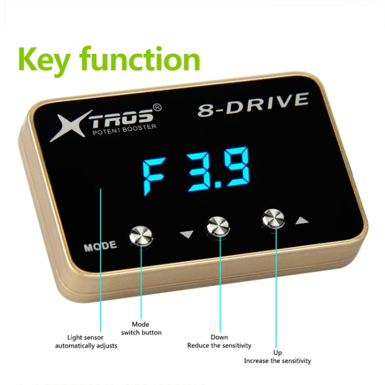 For Subaru Outback 2008- TROS 8-Drive Potent Booster Electronic Throttle Controller Speed Booster - In Car by TROS | Online Shopping UK | buy2fix