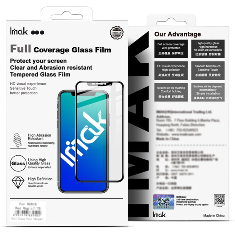 For OPPO A54 5G IMAK 9H Surface Hardness Full Screen Tempered Glass Film Pro+ Series - OPPO Tempered Glass by imak | Online Shopping UK | buy2fix