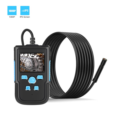 P60B 8mm 1080P 2.4 inch IPS Screen IP68 Waterproof HD Digital Endoscope, Length:5m Hard Cable - Consumer Electronics by buy2fix | Online Shopping UK | buy2fix