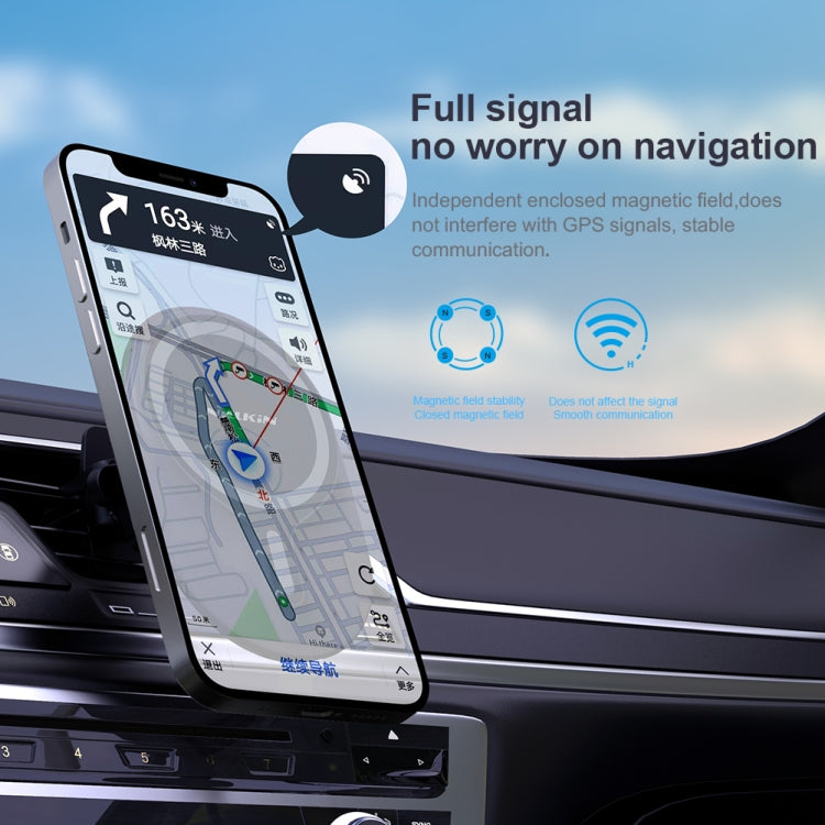 NILLKIN NKL01 MagRoad Lite Clip Type Car Magnetic Wireless Charging Holder - In Car by NILLKIN | Online Shopping UK | buy2fix