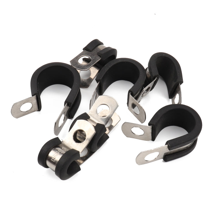 A1196 52 in 1 Car Rubber Cushion Pipe Clamps Stainless Steel Clamps - In Car by buy2fix | Online Shopping UK | buy2fix