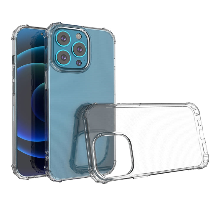 For iPhone 13 Pro Shockproof Transparent TPU Protective Case (Transparent) - iPhone 13 Pro Cases by buy2fix | Online Shopping UK | buy2fix