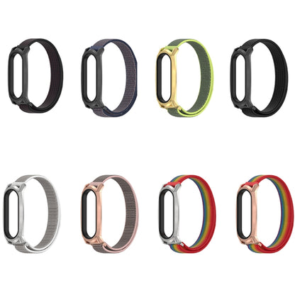 For Xiaomi Mi Band 6 / 5 / 4 / 3 Mijobs GT Nylon Loop Watch Band(Black) - Watch Bands by MIJOBS | Online Shopping UK | buy2fix