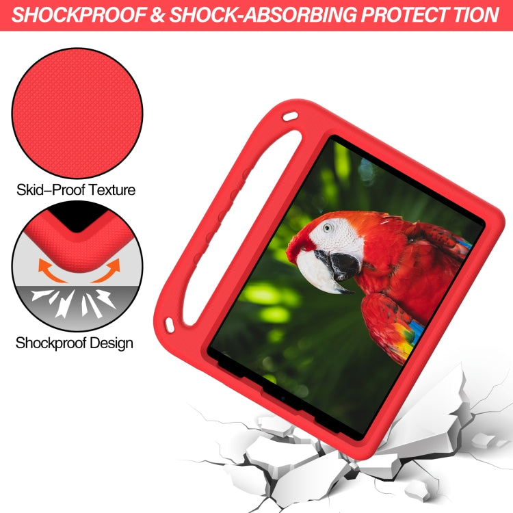 Handle Portable EVA Shockproof Protective Tablet Case with Triangle Holder For iPad Pro 11 2022 / 2021/2020/2018 / iPad Air 2020 / Air 2022 10.9(Red) - iPad Pro 11 (2022/2021) Cases by buy2fix | Online Shopping UK | buy2fix