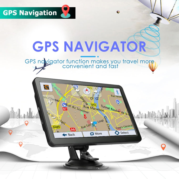 7 inch Car GPS Navigator 8G+256M Capacitive Screen High Configuration, Specification:South America Map - In Car by buy2fix | Online Shopping UK | buy2fix