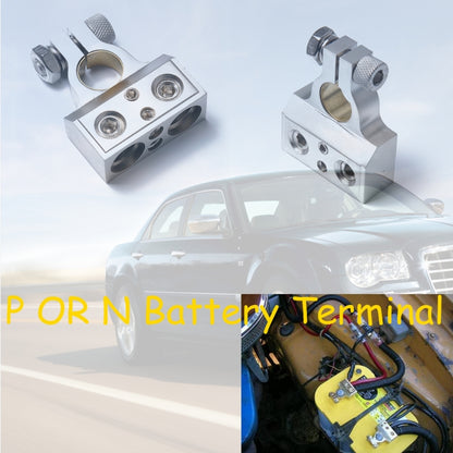 A1121 2 PCS Universal Dual Positive or Negative Battery Terminal Kit - In Car by buy2fix | Online Shopping UK | buy2fix
