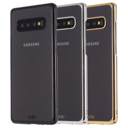 For Galaxy S10e GEBEI Shockproof  Plating PC Protective Case(Black) - Galaxy Phone Cases by GEBEI | Online Shopping UK | buy2fix