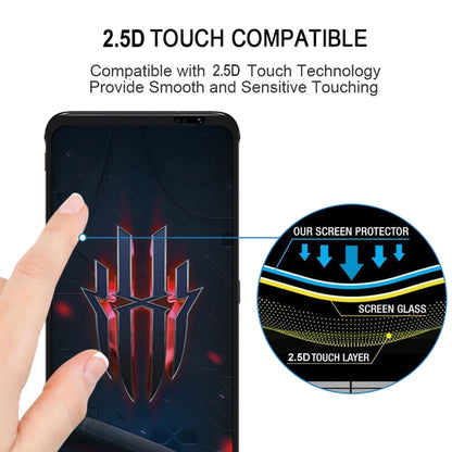 For ZTE nubia Red Magic 6s / 6s Pro Full Glue Full Screen Tempered Glass Film - Mobile Accessories by buy2fix | Online Shopping UK | buy2fix