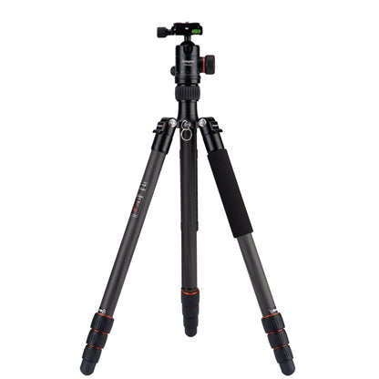 Fotopro X-go Plus E Portable Carbon Fiber Camera Tripod with Dual Action Ball Head - Tripods by Fotopro | Online Shopping UK | buy2fix