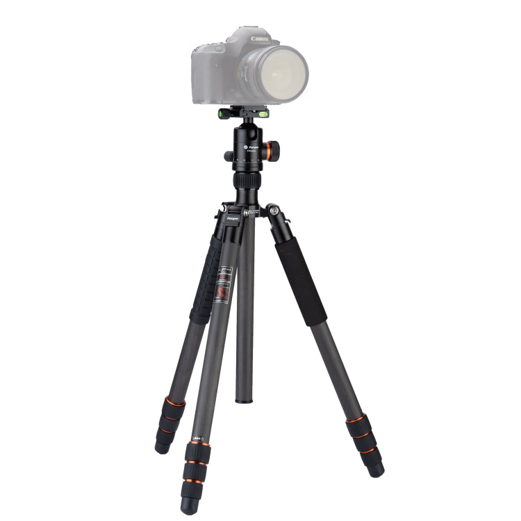 Fotopro X-go Max E Portable Collapsible Carbon Fiber Camera Tripod with Dual Action Ball Head - Tripods by Fotopro | Online Shopping UK | buy2fix