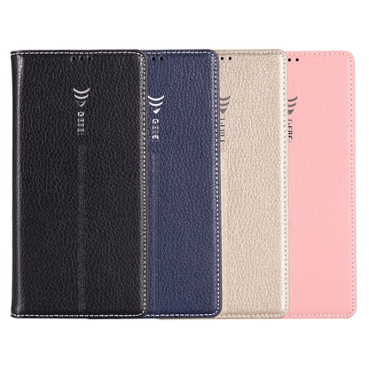 For Galaxy Note 10+ GEBEI PU+TPU Horizontal Flip Protective Case with Holder & Card Slots(Gold) - Galaxy Phone Cases by GEBEI | Online Shopping UK | buy2fix